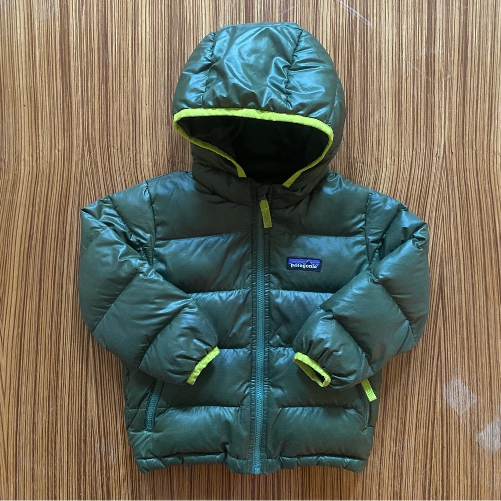 Patagonia • Baby Hi-Loft Down Sweater™ Hoody, Size 2T